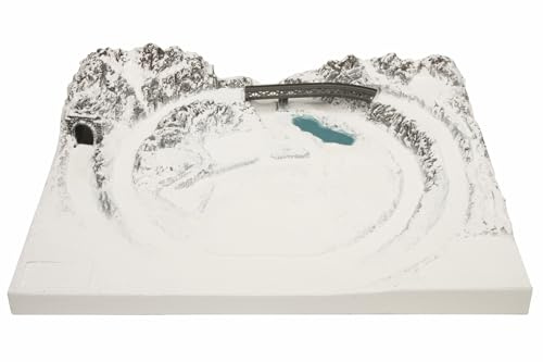 NOCH® Fertiggelände „St. Anton“, für die Spur Z, handkoloriert mit Struktur-Hartschaum ideal für Dioramen