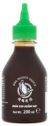 Salsa Hoisin Asiática 200 ml en botella dosificadora, ideal para dip, glaseado y marinados, sabor dulce-salado especiado para wok y recetas chinas