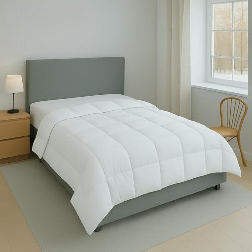 Traumschlaf Daunendecke Himalaya · 100% Daunenfüllung · Bezug 100% Baumwolle · Wärmeklasse medium · Made in Germany · Downpass & Öko-Tex Standard 100 135x200 cm