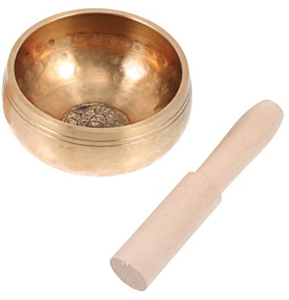 Vosarea Chakra-Schalen Kupferschale Tibetische Klangschale Buddhistische Schale Kupferschüssel Klangschüssel Buddha Schüssel Beckenschale Wasserschale für Meditation Yoga Achtsamkeit