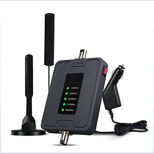 GUOZ 2G 3G 4G Mobile Signal Booster 700/900 / 1800/200 / 900/1800/1100 / 2600MHz Repetidor de la señal del teléfono Celular Amplificador LTE Repetidor para RV/Car/Boat USD