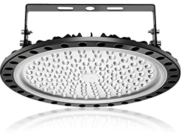 wowspeed 500W LED UFO Industrial Lamp,50000LM Hallenstrahler LED, 6000-6500K Kaltweiß LED Industrielampe,Beam Angle 120° Workshop Lighting,IP67 Wasserdicht Industrie Strahler Werkstattlampe