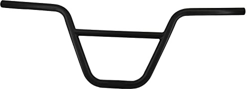 BMX Handlebars Bike Handlebar Steel Bicycle Handle Bars Bicycle Parts Universal Fits Bikes 22.2mm Bar End 9.4'' Rise 29.1'' Length Black