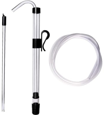 FastRack Mini, Auto Siphon Clamp and 6.5', 3/8 Hose, Clear