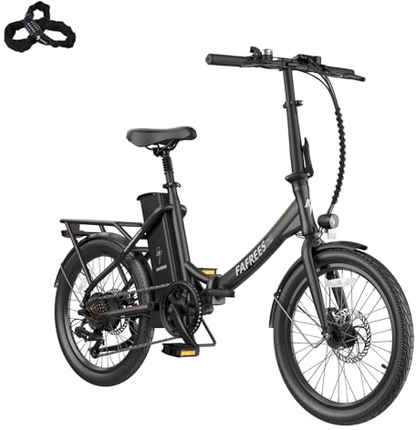 Fafrees F20 Lasting E Bike Klapprad 20 Zoll 36V 18,2Ah Straßenzulassung, Offiziell Elektrofahrrad Herren 250W, Ebike Damen 25KM/H, E Mountainbike Erwachsene 120KG, City Elektrisches Fahrrad Pendeln