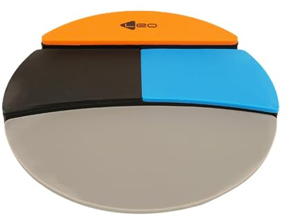 Dickly Drum Practice Pad Vier verschiedene Spielflächen Drummer Practice Pads 31cm Kein Lärm