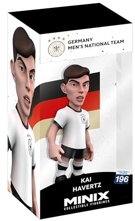 MINIX - Fotboll stjärnor #196 - DFB Tyskland - Kai Havertz - samlarfigur 12 cm