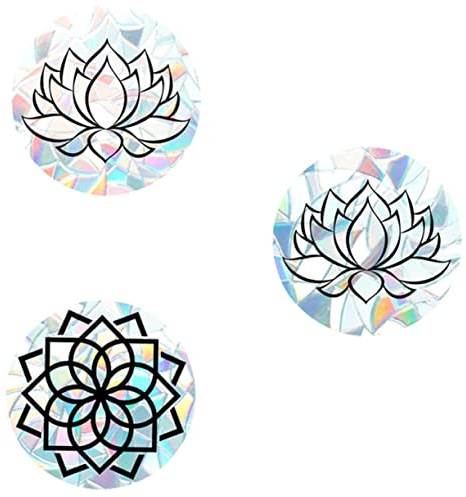 PRETYZOOM 3 Piezas Adhesivo de cristal anti-choque de pájaros Pegatinas removibles etiqueta de ventana de pájaro alerta - Pegatina alerta aves - Pegatina protección aves calcomanías de baño