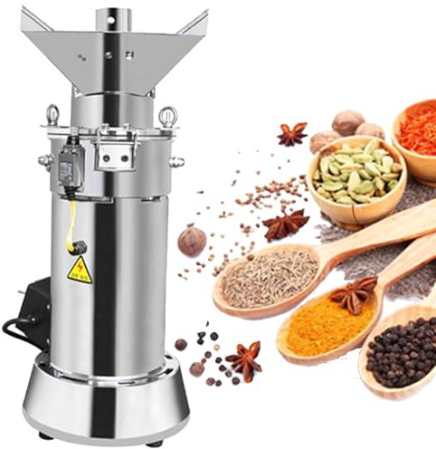 Mulino Elettrico Ad Alta Velocità Per Cereali, In Acciaio Inox, Per Spezie, Erbe, Cereali, Caffè, Riso, Mais, Sesamo, Soia, Farina, Polvere, Macchina Commerciale,Twohammers