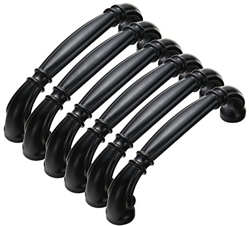6 Pezzi Maniglie per Ante di mobili da Cucina Maniglie per cassetti in Lega di Zinco Maniglie per cassetti Maniglie per Cucina Maniglie per mobili ferramenta per mobili