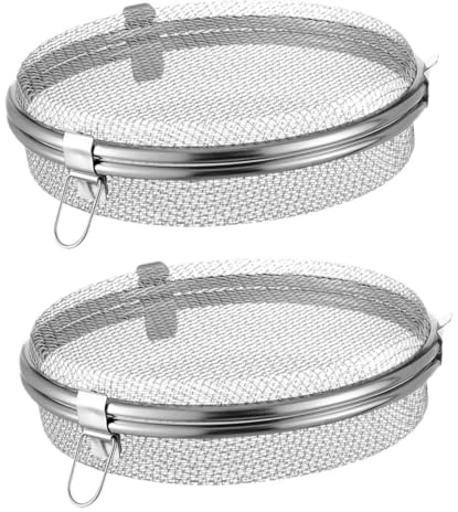 Cesta Rejilla Superior del Lavavajillas, 2 Piezas de Acero Inoxidable | Malla Ventilada, Diseño en Capas y Marco Robusto, Organización de Cubiertos para Cocinas Domésticas
