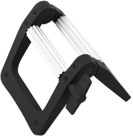 HOMSFOU Presse-tube Multifonctionnel en Alliage D’aluminium Noir, Grand Format, Extrudeur pour Dentifrice, Coloration Capillaire et Crèmes, Accessoire Portable pour Salon et Usage