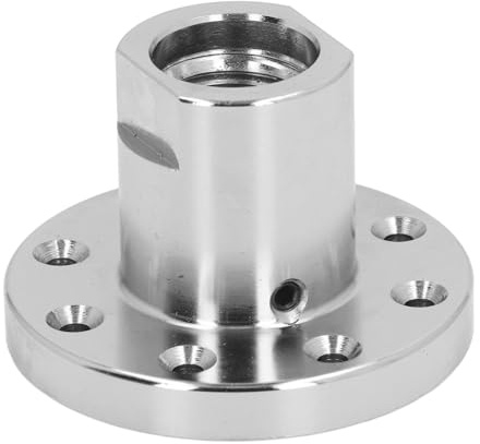 Cocoarm Drehmaschinen-Frontplatte, Legierter Stahl 3 Zoll, für 1 Zoll 8 TPI-Spindel, Perfekt für Holzbearbeitung und Schüsseldrehen