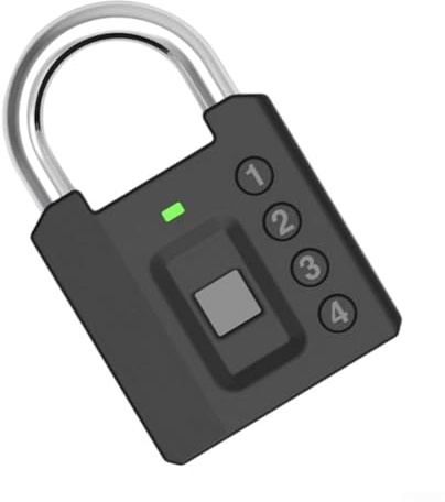Candado inteligente impermeable con contraseña para aplicación Tuya con llave para acceso y capacidad de almacenamiento de 100 códigos en color plateado para puerta al aire libre, valla de puerta