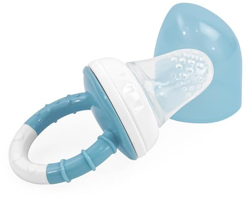 dBb-Remond Discovery Lebensmittel Schnuller, blau transparent