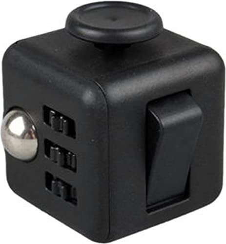 Högkvalitativ AWR Fidget Cube/Fidget Cube | Anti-stress-leksak | Fidget Toy (svart)