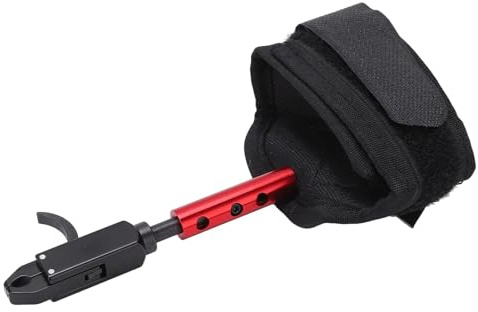 VGEBY Bogen Auslöseriemen Compound Bogen Auslöse Armband für die Linke und Rechte Hand. Um 360° Drehbar. Bogenschießen Auslösehilfen Sportinggoods Andere Sportinggoods Andere Extremsportarten