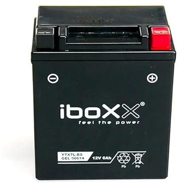 Motorrad Batterie YTX7L-BS GEL 12V kompatibel mit Honda FES 125 Pantheon CBS, Bj. 2003-2007