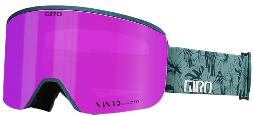 Giro Ella Women's Snow Goggle - Mineral Botanical Strap with VIVID Pink/VIVID Infrared Lenses
