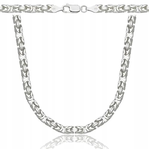 AMAR OPRAVA königskette ketten für herren silber 925, massive Kette, kette herren - halskette herren, panzerkette herren 925 silber- herren schmuck, italienische Qualität