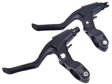 CTWHA 1 Pair Bicycle Brake Handle Mountain Bike Brake Handle Ultra Light Aluminium Alloy Hand Brake Handle Metal V Brake Disc Brake Handle for Road Bike Folding Bike Mountain Bike
