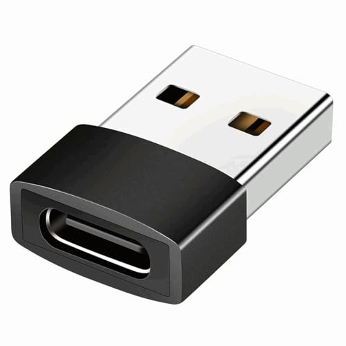 TECHZOCO Adaptador USB C Hembra a USB, Adaptador de Cable Tipo C a USB A, Carga y sincronización de Datos, Compatible con Watch 7 SE, Phone 11 12 13 14 Pro MAX, Samsung Galaxy Note S20 S21 S22