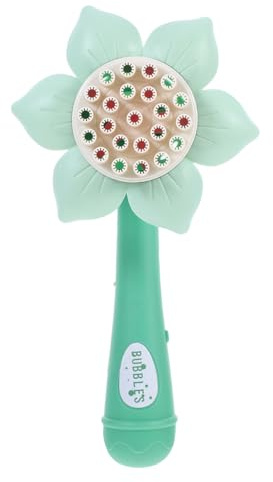 VICASKY Sonnenblumen Seifenblasenmaschine - Elektrisches Blasenspielzeug Für Kinder Ideal Für Innen- Und Außenspiele Perfekt Für Feste Und Familienaktivitäten