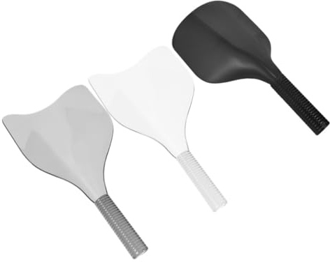 FRCOLOR 3stücke Friseurbedarf Haarsprayschutz Make-up-schutzhaube Schutz Gesichtsschutz Für Haarspray Im Salon Gesichtsabdeckung Für Haarspray Schutzmaske Für Friseure