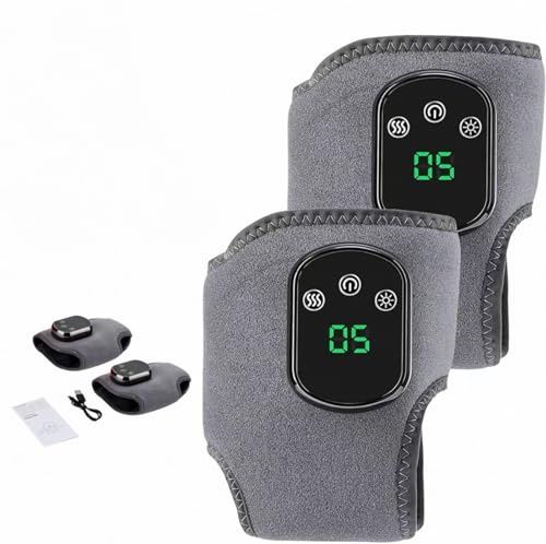 Typ-C snabbladdande fotledsmassager, 3-i-1 fotmassager, elektrisk fotmassager, 5-växlad infraröd termisk kompress + 3-växlad vibrationsterapi, massager