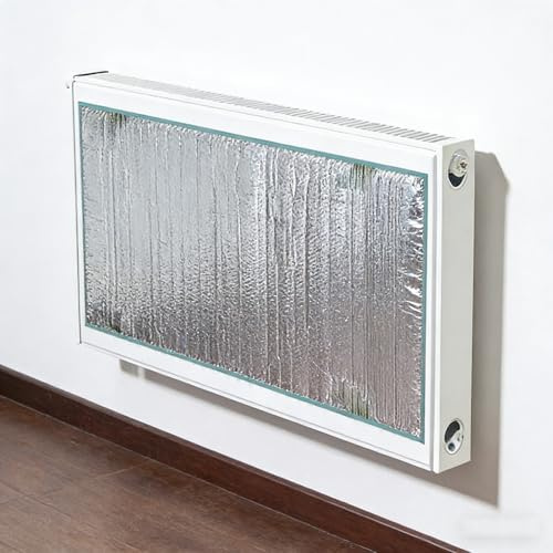 Reflecteur Radiateur, Panneau Reflechissant Radiateur, Panneau Isolant Thermique Pare Vapeur, Améliorer l'Efficacité du Chauffage, Installation Facile(W 30 x H 140 cm)