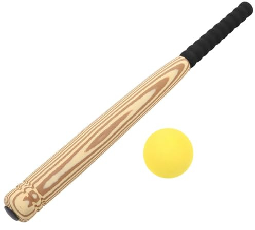 FIXOSHEE Mazza da Baseball Giocattolo in Eva Leggera 21 Pollici, Set Sportivo da Allenamento per Interni ed Esterni, Giocattolo Interattivo per Coordinazione Occhio-mano e Attività
