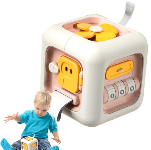 Aktivitätswürfel Spielzeug | Pädagogisches Reisespiel Zur Förderung Der Feinmotorik Fähigkeiten | Beschäftigungswürfel Spielzeug,Für Kinder Mädchen Zu Geburtstag Urlaub Festen Und