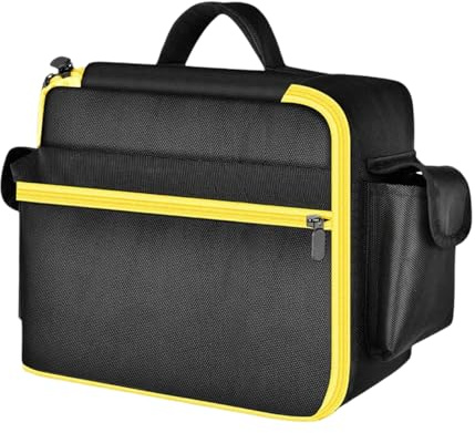 Cordless Tool Storage Holder Organizers Protective Case for 20V Tire Inflator with Pocket Air Compressor Carrying Bag Air Compressor Carrying Bag