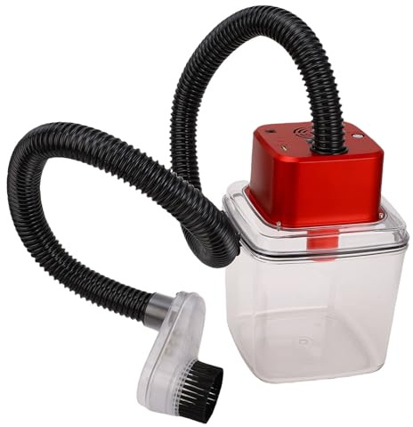 ZASCHMOY Collecteur de Poussière de Machine CNC pour Système de Filtration d'air d'outil de la Série TTC450 6000 Pa Aspiration Puissante 2,8 L Extraction de Poussière Prise UE 100-240 V (Prise UE