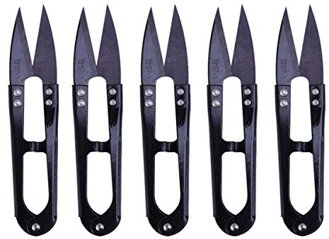 OUNONA 5 Pcs Mini Gartenscheere Gartenschere Beschichtete Premium Baumschere Reb, Grow, Ernte, Grow, Garn, Bonsaiwerkzeug Bonsai Trimmen Schneiden