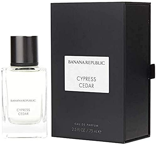 BANANA REPUBLIC Unisex Fragrance For Her and For Him Cypress Cedar Eau De Parfum (EDP), 75 Millilitres Spray