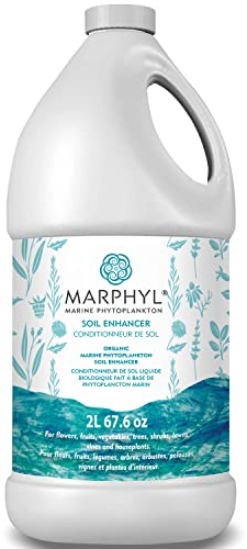 MARPHYL Organic Liquid Fertilizer - Outdoor & Indoor Plant Food - Nutrient-Rich Garden Fertilizer- All Purpose Soil Enhancer for House Plants, Flowers, Vegetables, Succulents, Bamboo, Hydroponics