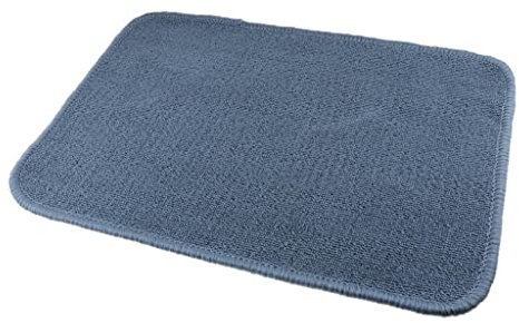Fenteer Teppich Bodenteppich Kinderteppich Bodenmatte Spielmatte für Kinderzimmer Aufenthaltsraum - 60x40cm Blau