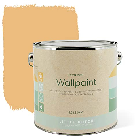 Little Dutch 8719 Wandfarbe Extra Durable - 2,5L - faded ocker
