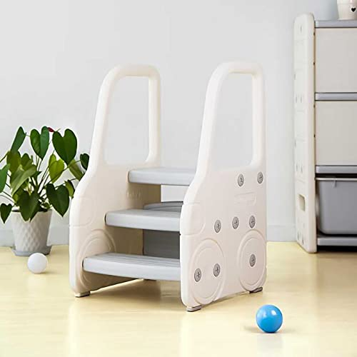 RUVANE Handlauf-Tritthocker für Kinder – abnehmbare Schichten, Lernhilfe für Küche, Bad und Töpfchen – Kleinkind-Trittleiter mit Sicherheitsgriffen Star of Light