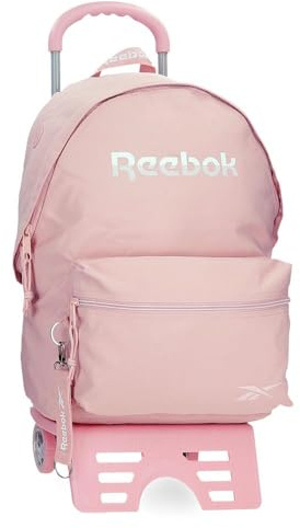 Reebok Glen skolryggsäck med rosa vagn 31 x 44 x 17,5 cm polyester 23,87 L av Joumma Bags, Rosa, skolryggsäck med vagn