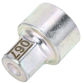 Partuto Dado Di Bloccaggio Ruota - Chiave Di Rimozione Bullone Antifurto Per Auto - Per BMW per MINI COOPER Zincato Acciaio Lega Tonalità Argento - 1 Pz #067
