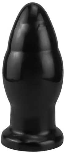 BDSMLOVE Plug anal géant, Diamètre 8 cm, anale plug anal femme gode anale, Sex toys butt plug pour homme femme, Plug Anale Sextoy anals jouet sexualité anal dildo (Noir)