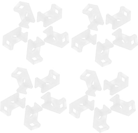 TIDTALEO 100pcs Cable Tie Holder Saddle Type Mount Base Screw Hole Cable Ties for White for Home Office