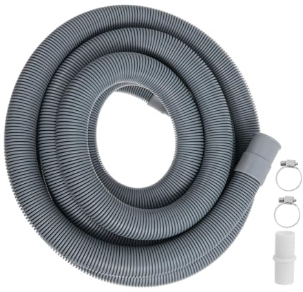 PENIKOKO Kit Rallonge Tuyau Vidange Machine à Laver Flexible avec Raccord Sécurisé pour Lave Linge et Lave Vaisselle Installation Facile et Étanchéité Fiable