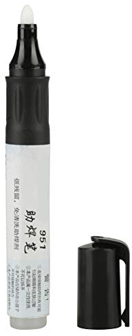 Aramox Lápiz Fundente de Colofonia para Soldar, 13cm, 951, Soldadura Baja en Sólidos sin Limpieza para Panel de Células Solares, 1 ud.