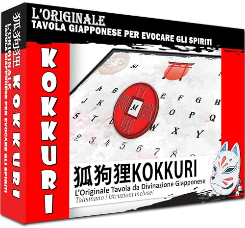 Magma Games KOKKURI - Giochi da Tavolo Adulti e Bambini | Tavola Spiritica Ouija Giapponese per Evocare Spiriti | Idea Regalo Originale per Amanti di Manga, Fumetti, Anime, Giappone