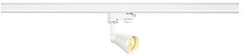 SLV 3-fas-system Spot AVO/spotlight, LED-spot, takspotlight, taklampa, skensystem, inomhusbelysning / GU10 50W vit