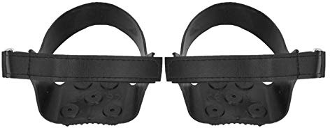 Alomejor Ice Snow Grips Ice Grippers rutschfeste Grips Traktionsstollen Steigeisen für Schuhe