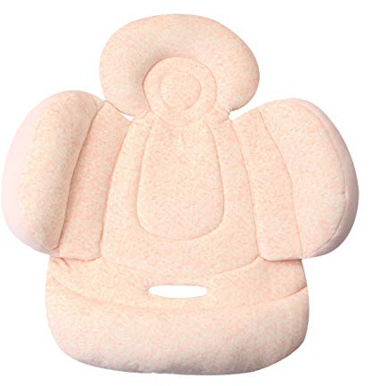 Eyand bequemer Babykinderwagen Sitzauflage Kissen - Newborn Spaziergänger Kissen, weiches Baby Kopf Körper ushion Pad Hilfe Erstellen für Tiny Baby in Autositz,Kinderwagen, Babytrage (Pink)